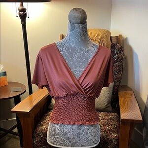 Lark+ Grey Rose/ Rust Top